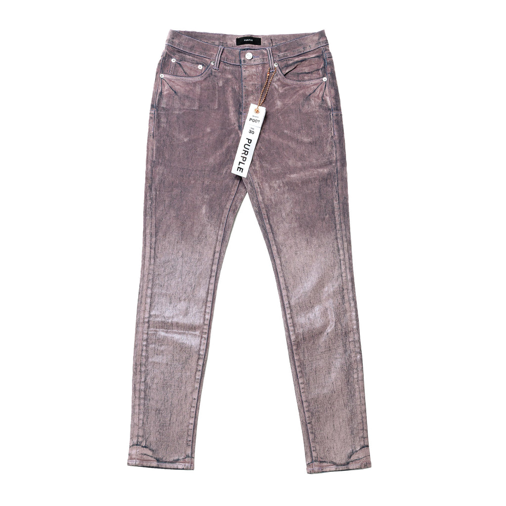 Purple Flock Dipped "Purple" - Skinny Fit