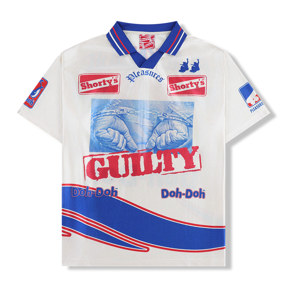 Shorties X Pleasures Guilty SS Soccer Jersey