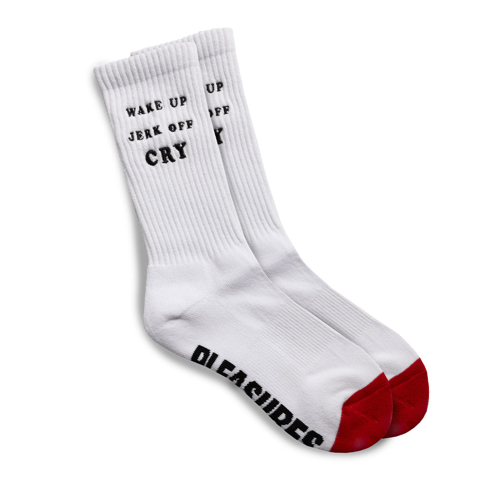 Pleasures Wake Up Crew Socks