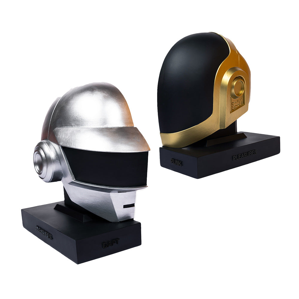 Daft Punk X Pleasures Metallic Helmet Bookends