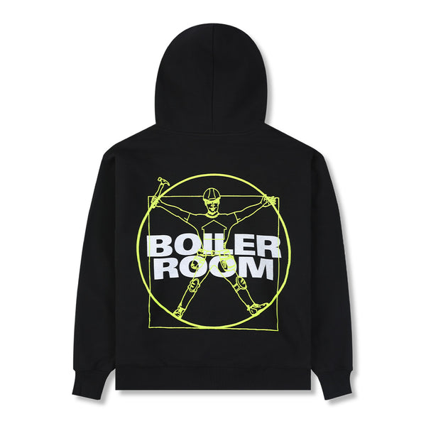 トップス BOILER ROOM Hooded Sweatshirt P25F007-BLACK-back_grande.jpg?