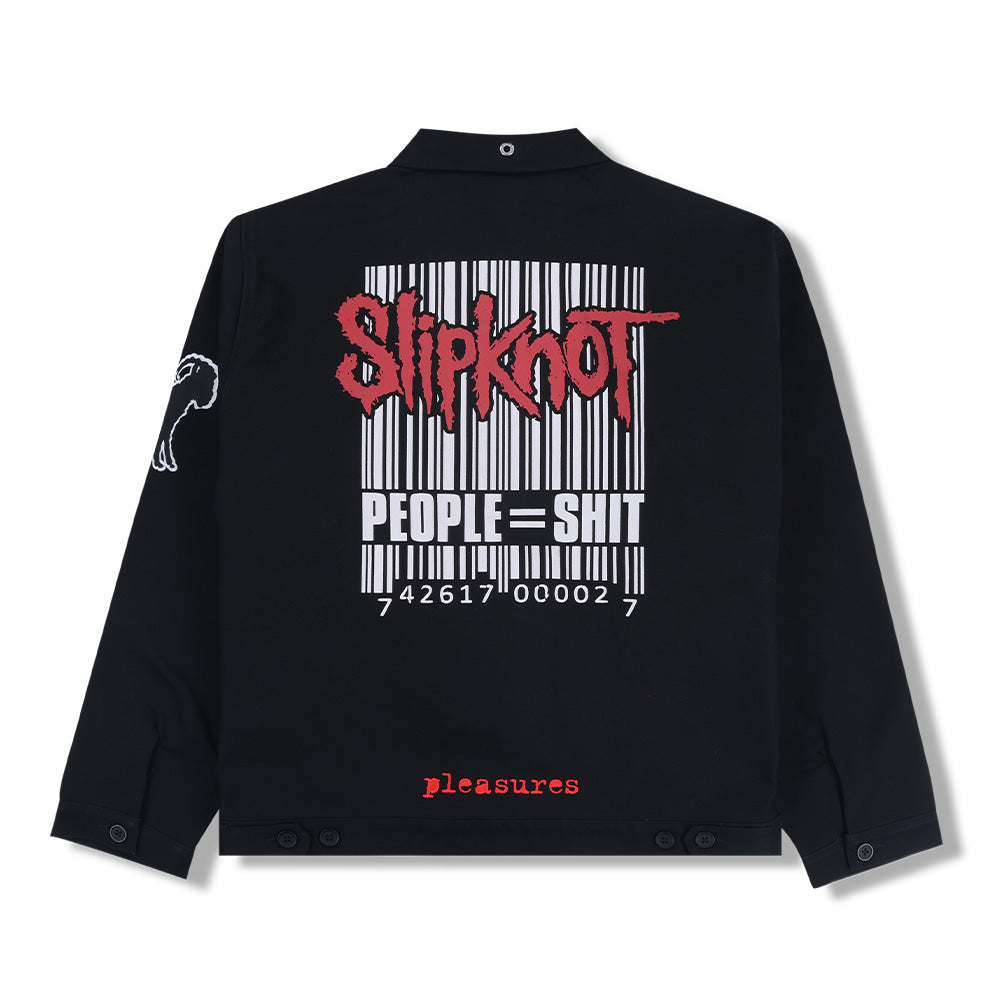 SlipKnot X Pleasures Equal Full Zip Work Jacket