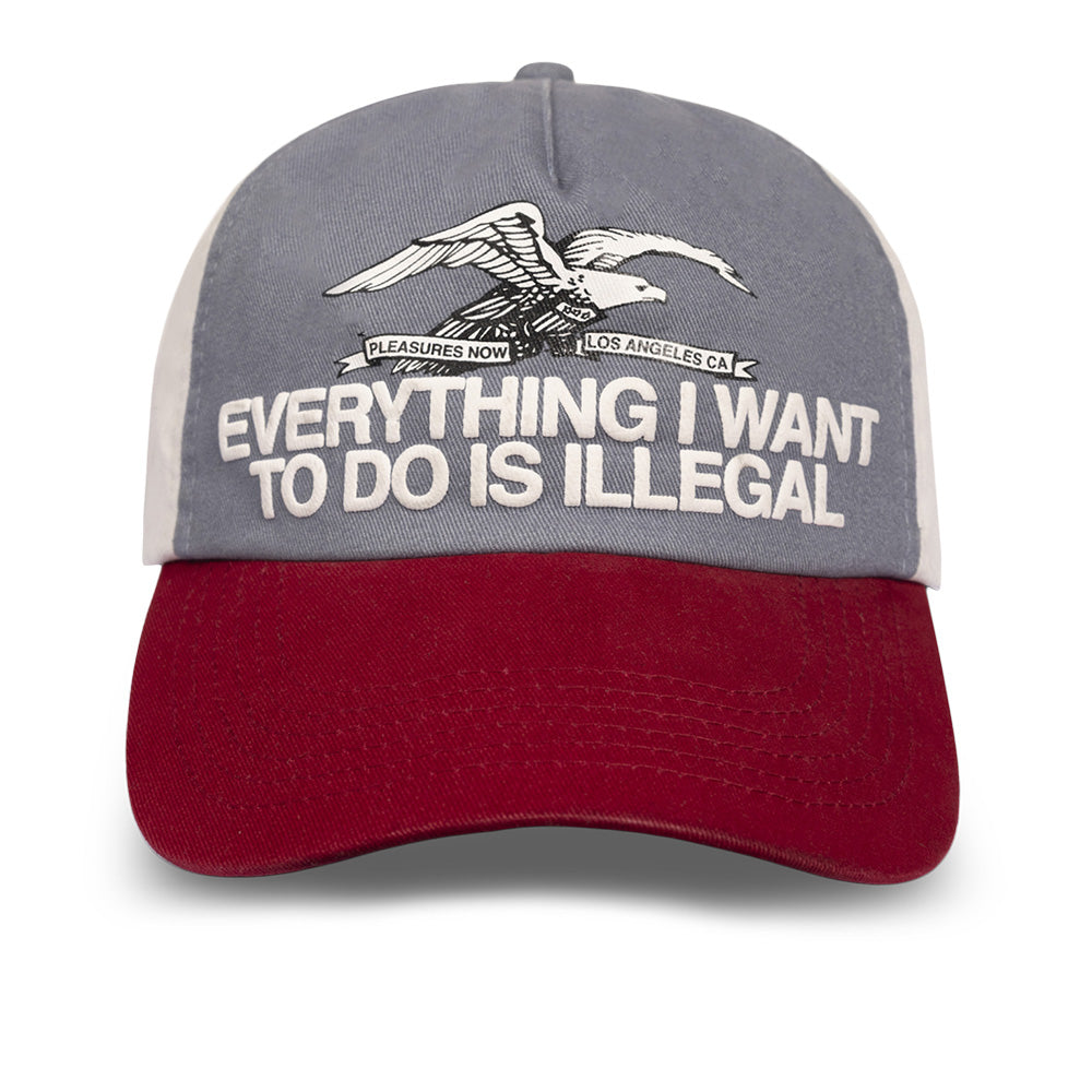 Pleasures Illegal Snapback Hat