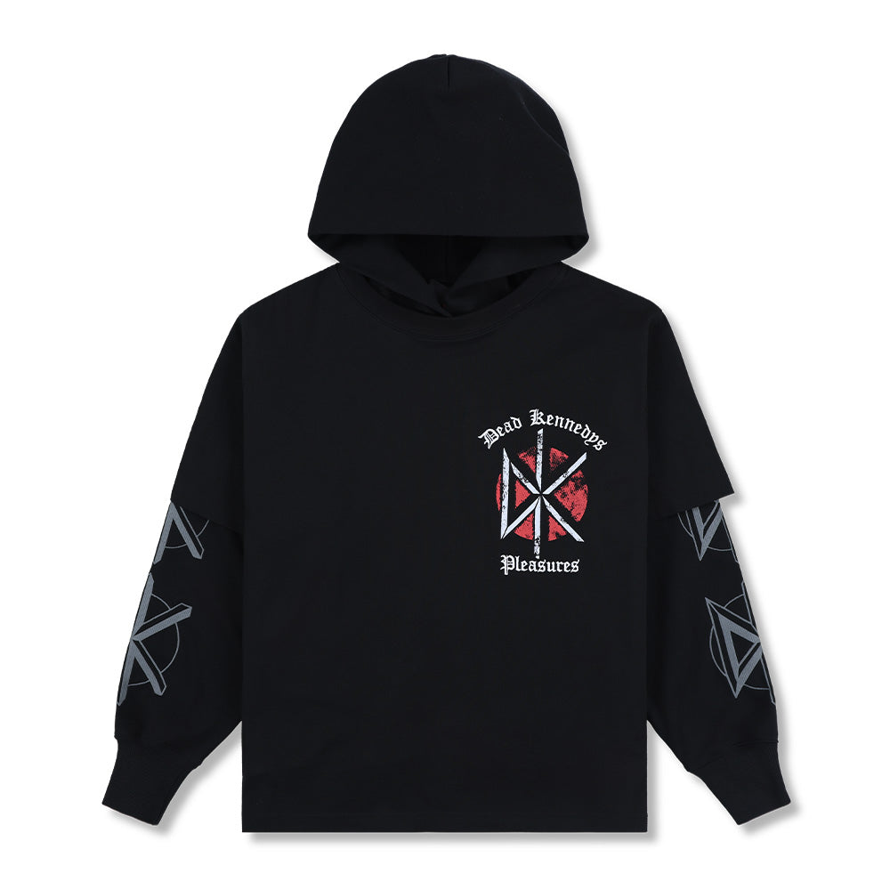 Dead Kennedys X Pleasures Layered Pullover Hoodie
