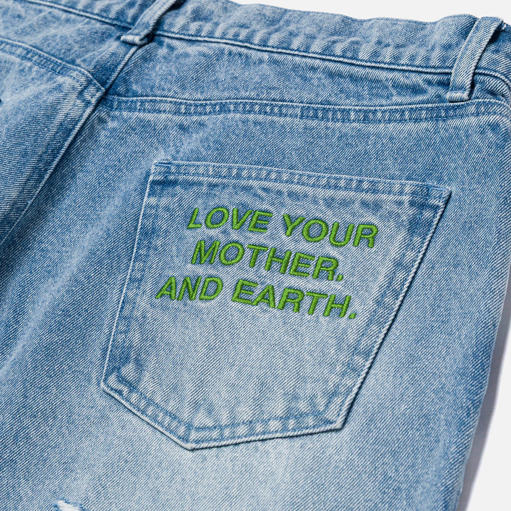 Ryoko Rain Moss Denim Pant