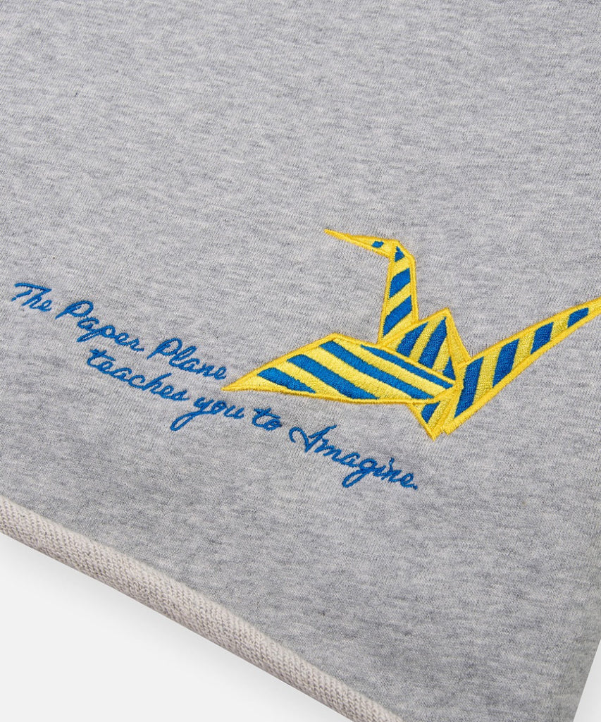 Paper Planes Scarf Tie Pullover Hoodie