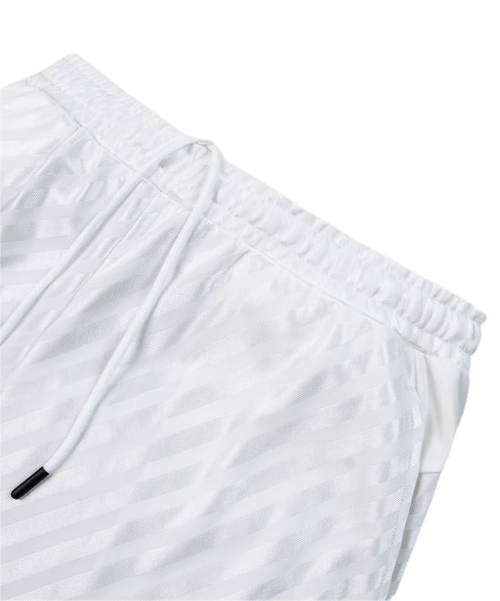 Paper Planes Striped Jacquard Soccer Short