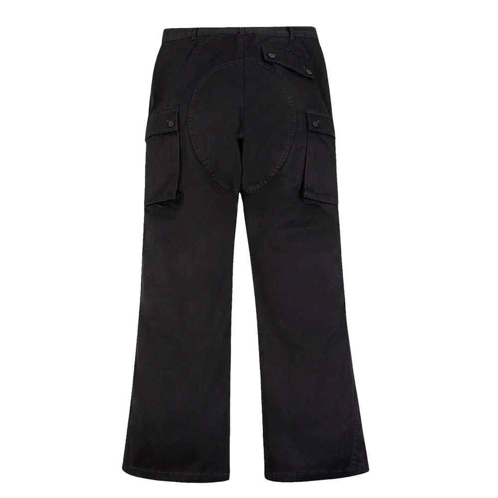 Paper Planes  Flared Cargo Pant  Black  600136