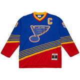 Mitchell & Ness St Louis Blues Blue Line Hockey Jersey - 1995 Gretzky