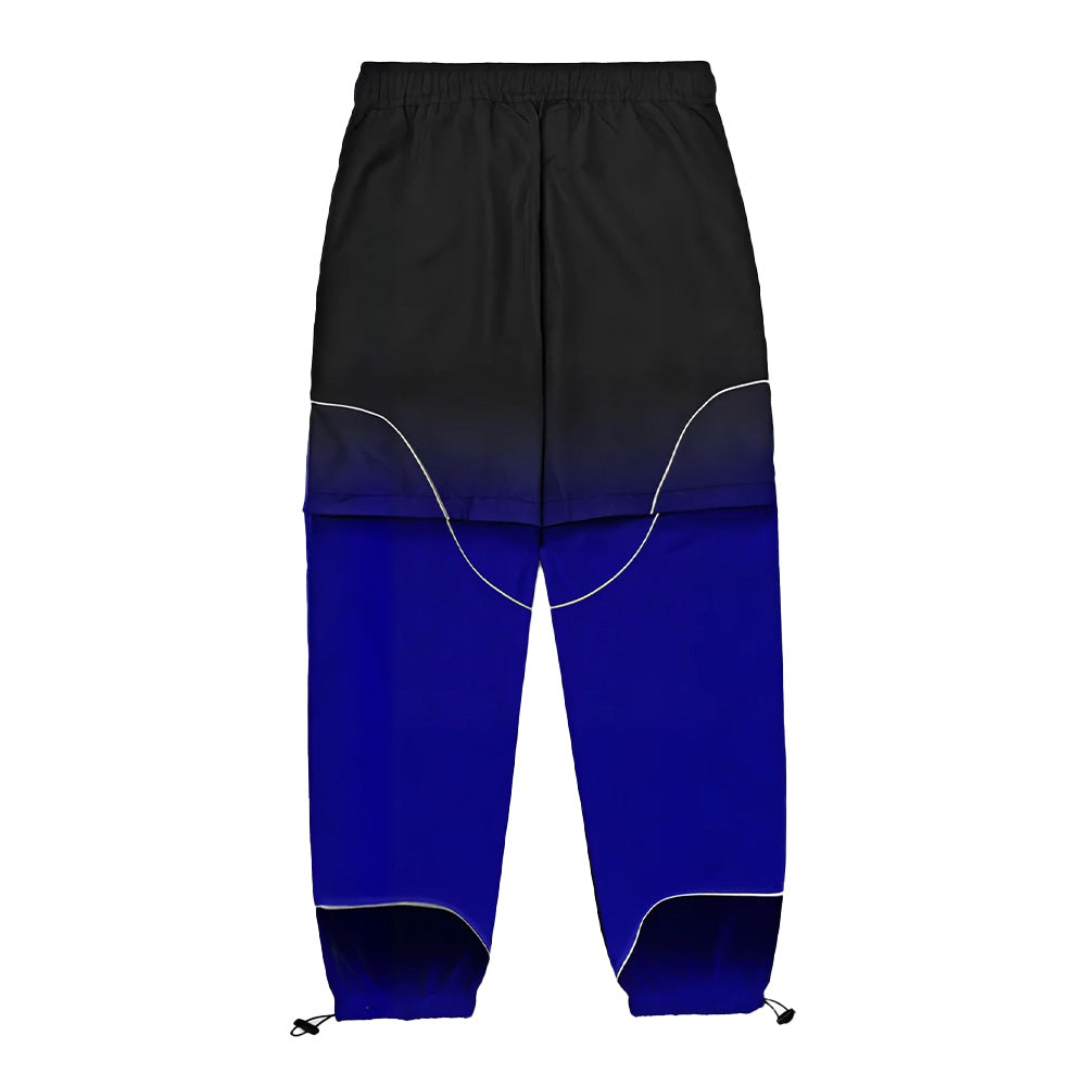 Ryoko Rain Navy Blue Convertible Gradient Track Pants