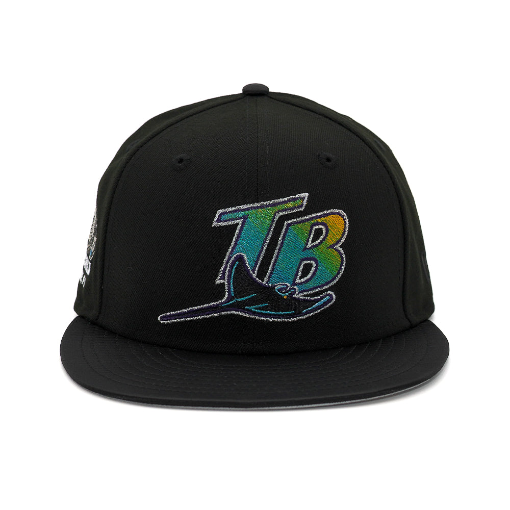 New Era 5950 Tampa Bay Rays Stadium Patch Satin Brim