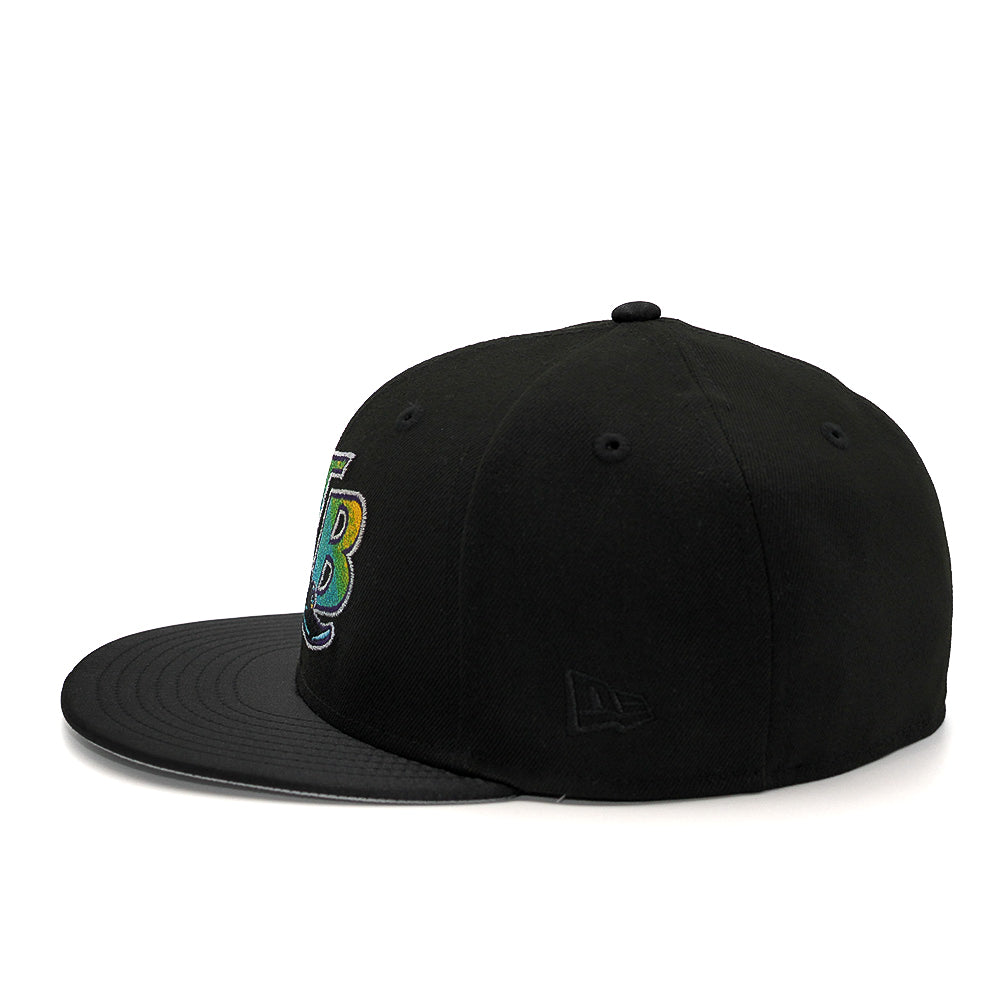 New Era 5950 Tampa Bay Rays Stadium Patch Satin Brim