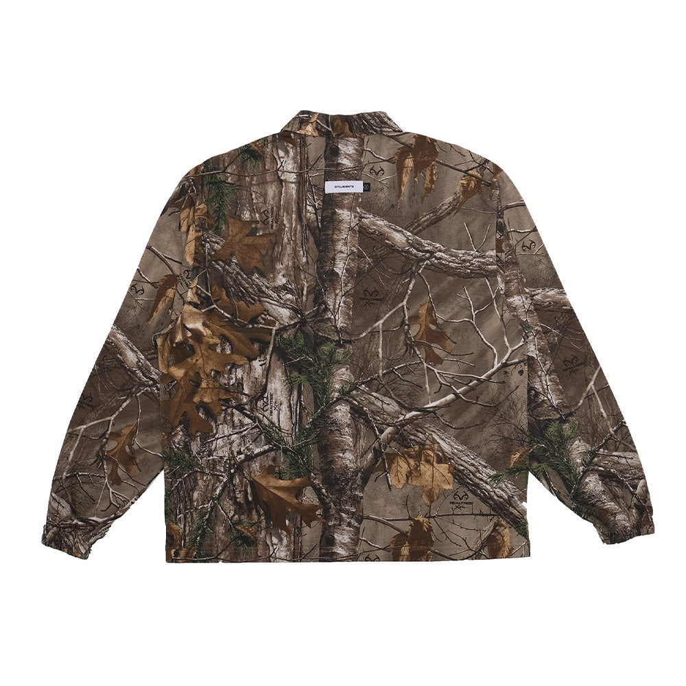 Students Golf Benjie Realtree Camo LS Polo