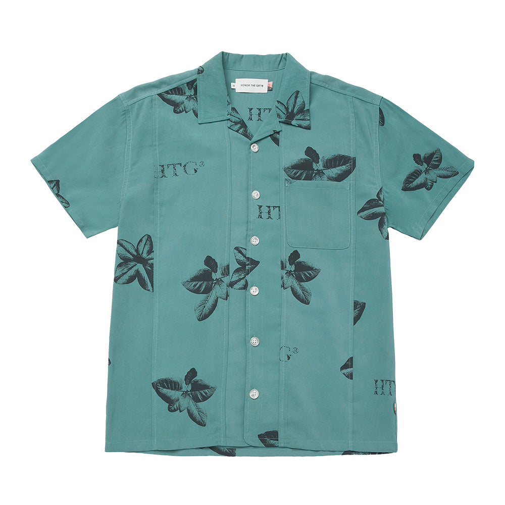 Honor The Gift Tobacco Button Shirt - Teal