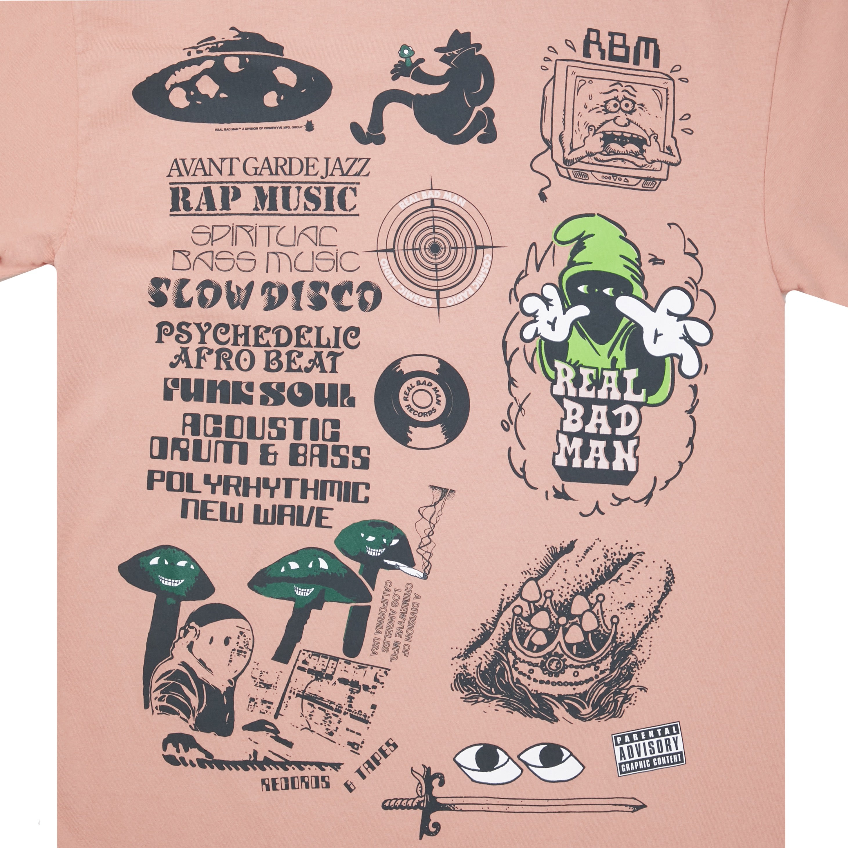 Real Bad Man Syncopation SS Tee – Fresh Rags FL