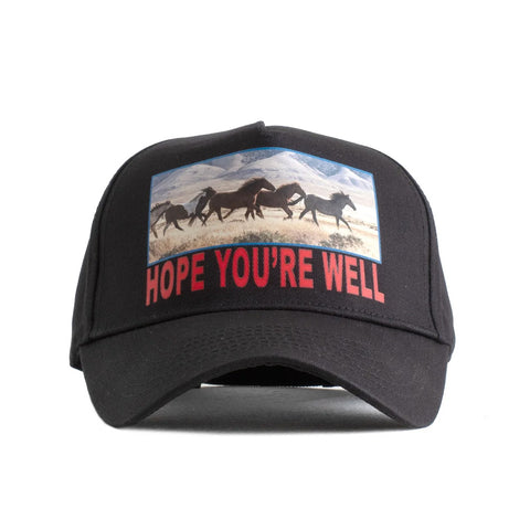 Jungles Horses Trucker Strapback Hat
