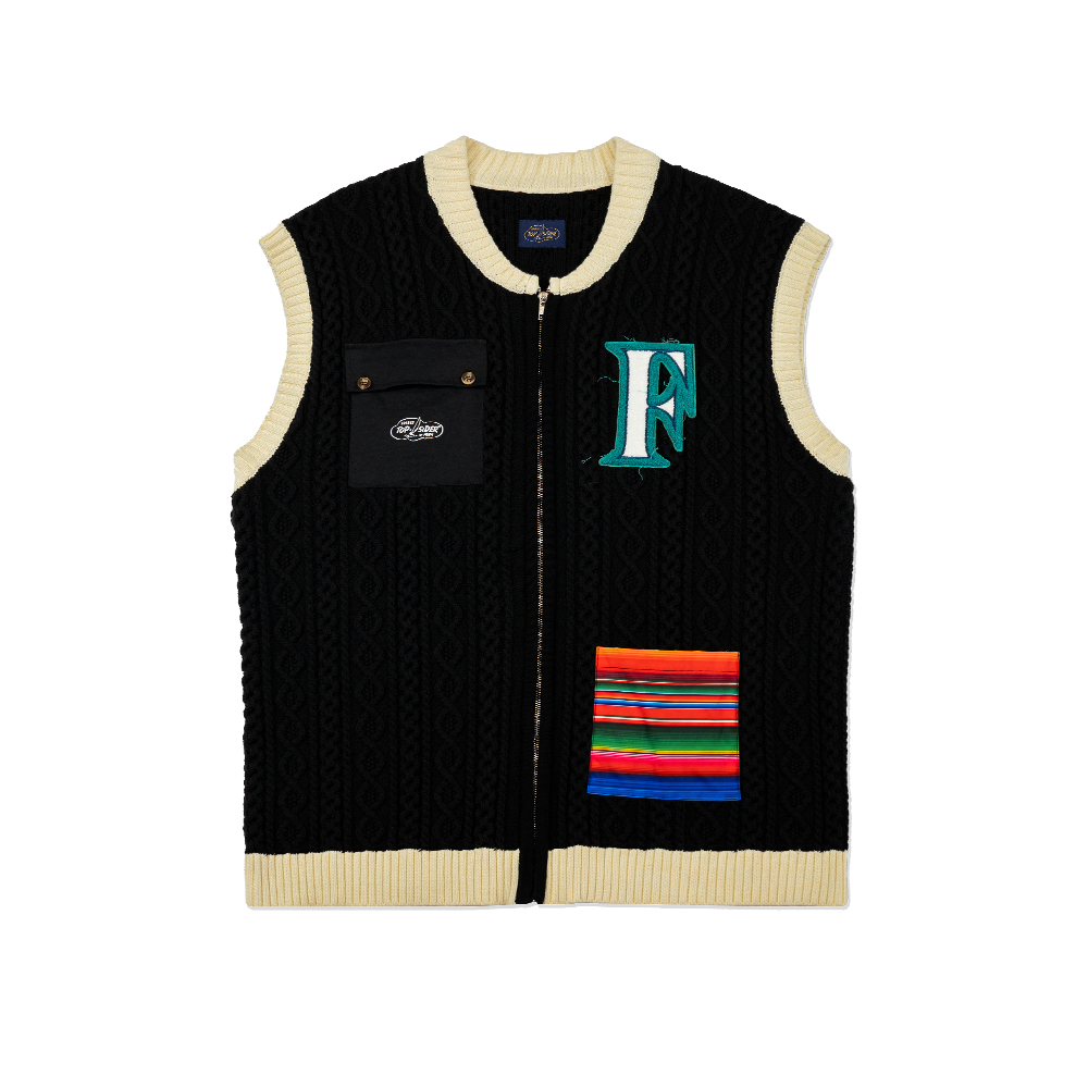 Sperry X Fresh Rags Valor cableknit Vest