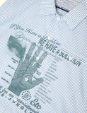 Jungles Solutions Stripe LS Button Up Shirt