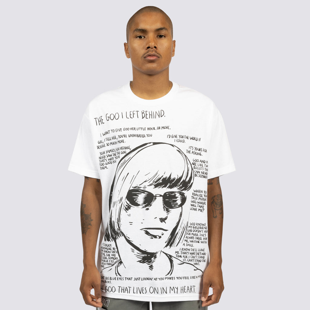 Sonic Youth X Pleasures  The Goo SS Tee