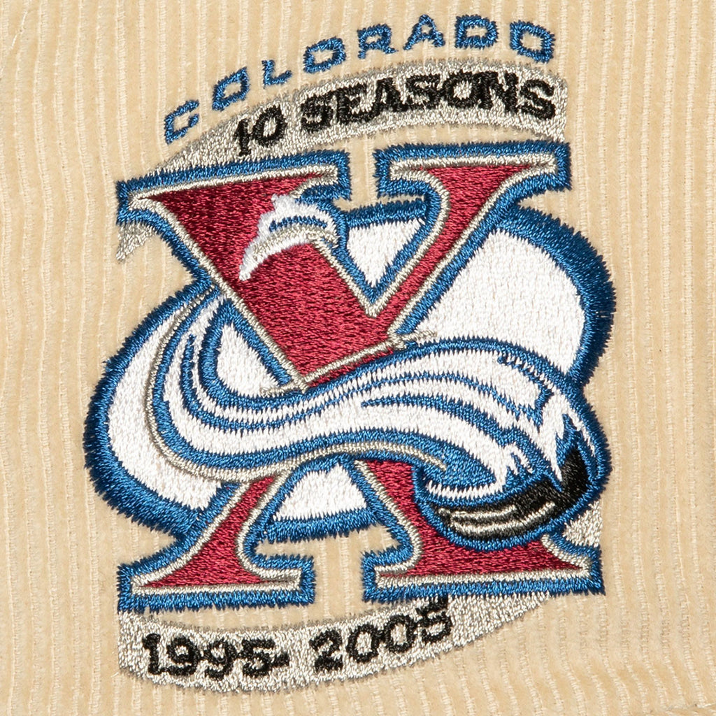 Mitchell & Ness NHL Colorado Avalanche 2-Tone Corduroy - Dynasty Fitted