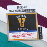 Mitchell & Ness Anaheim Ducks Blue Line Hockey Jersey - 2002 J-S Giguere