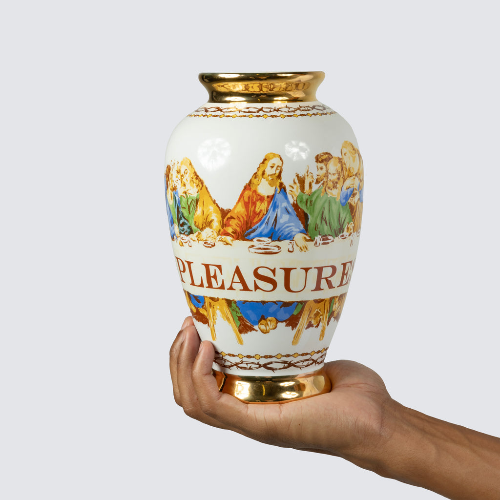 Pleasures Supper Ceramic Vase