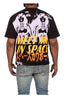 Billionaire Boys Club  Meet me in Space SS Knit Tee - Cropped Fit