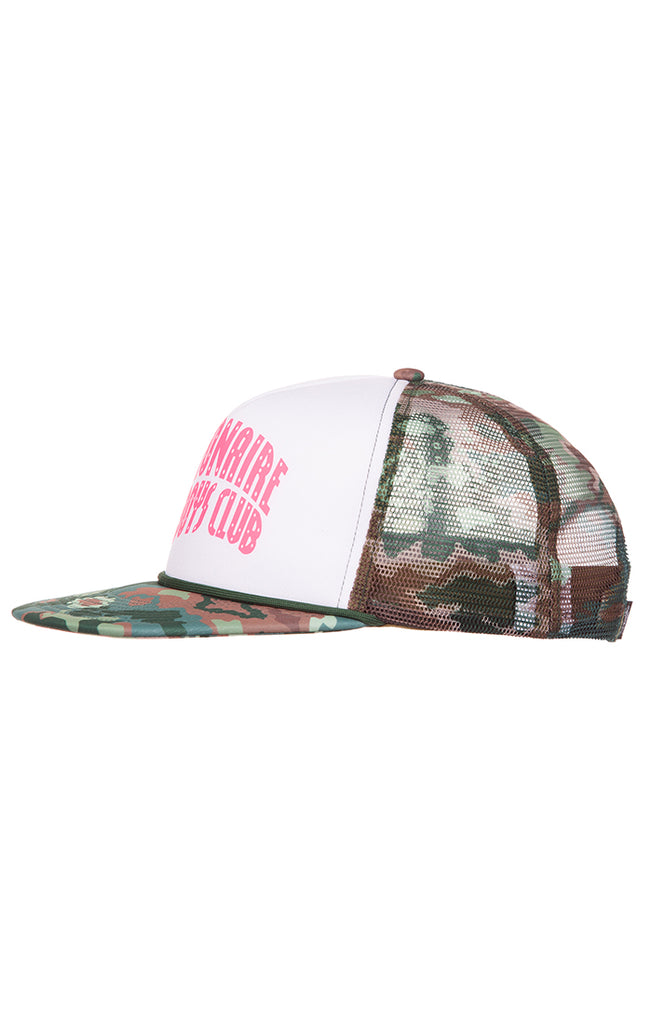 Billionaire Boys Club Camo Snapback Mesh Trucker Hat