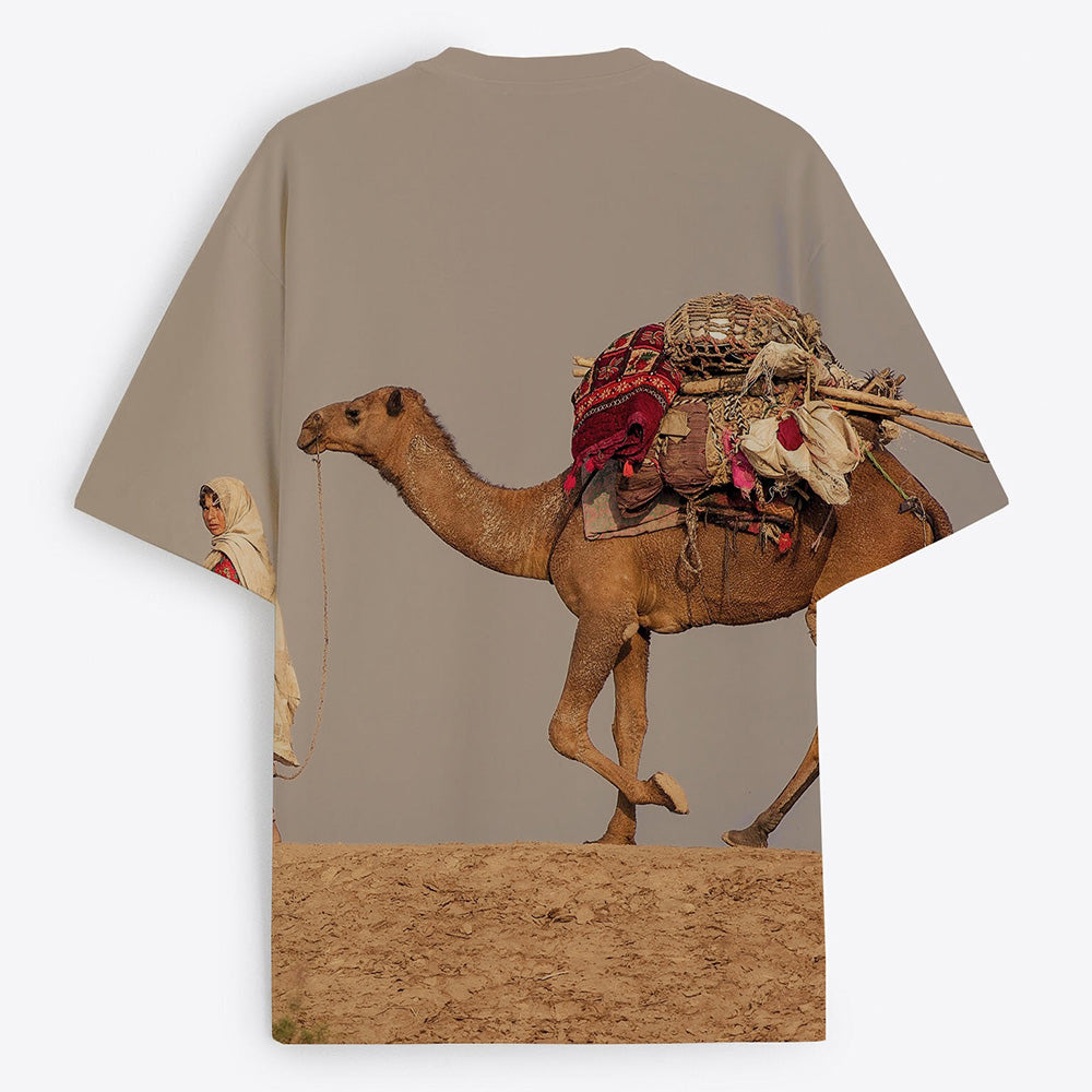Love Closely History Camel SS Tee