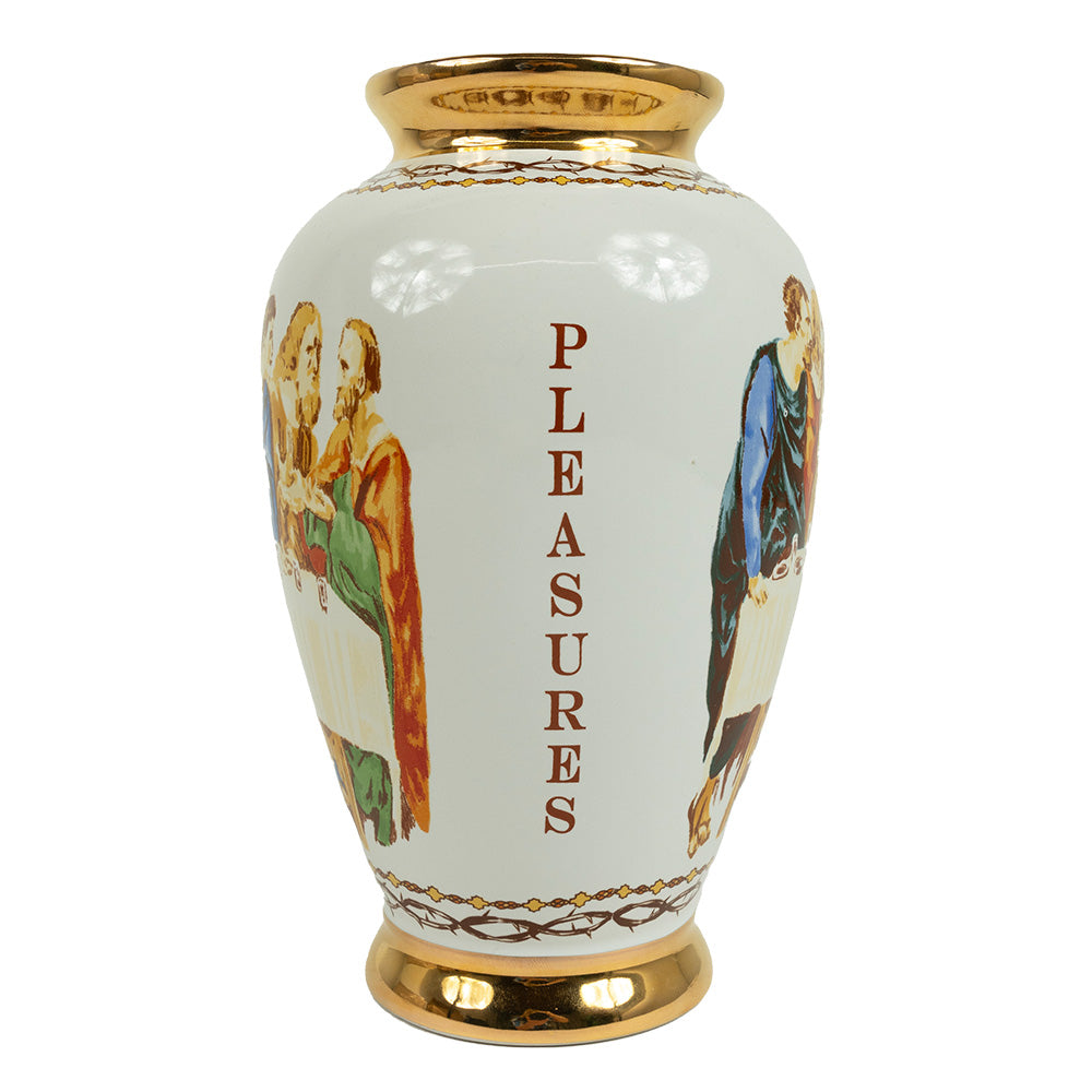 Pleasures Supper Ceramic Vase