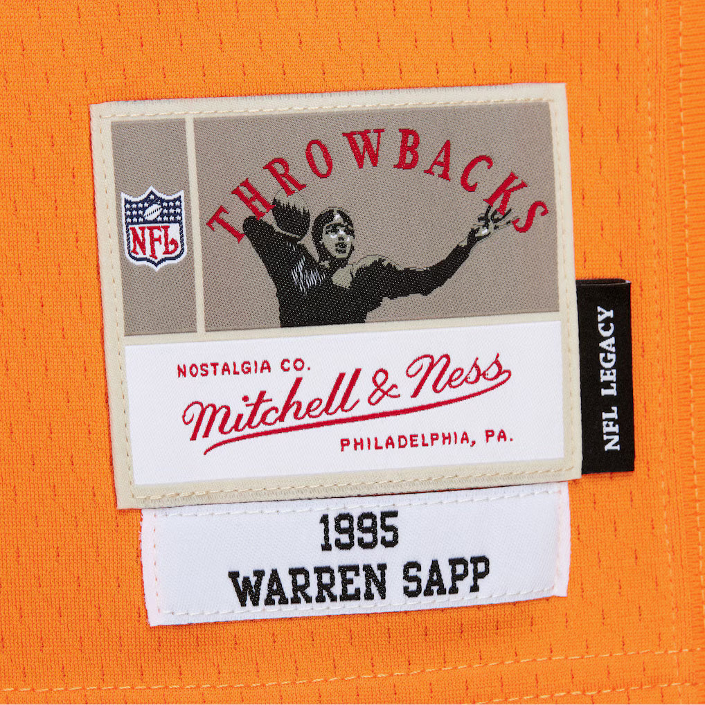 Mitchell Ness NFL 1995 Warren Sapp Tampa Bay Buccaneer Jersey