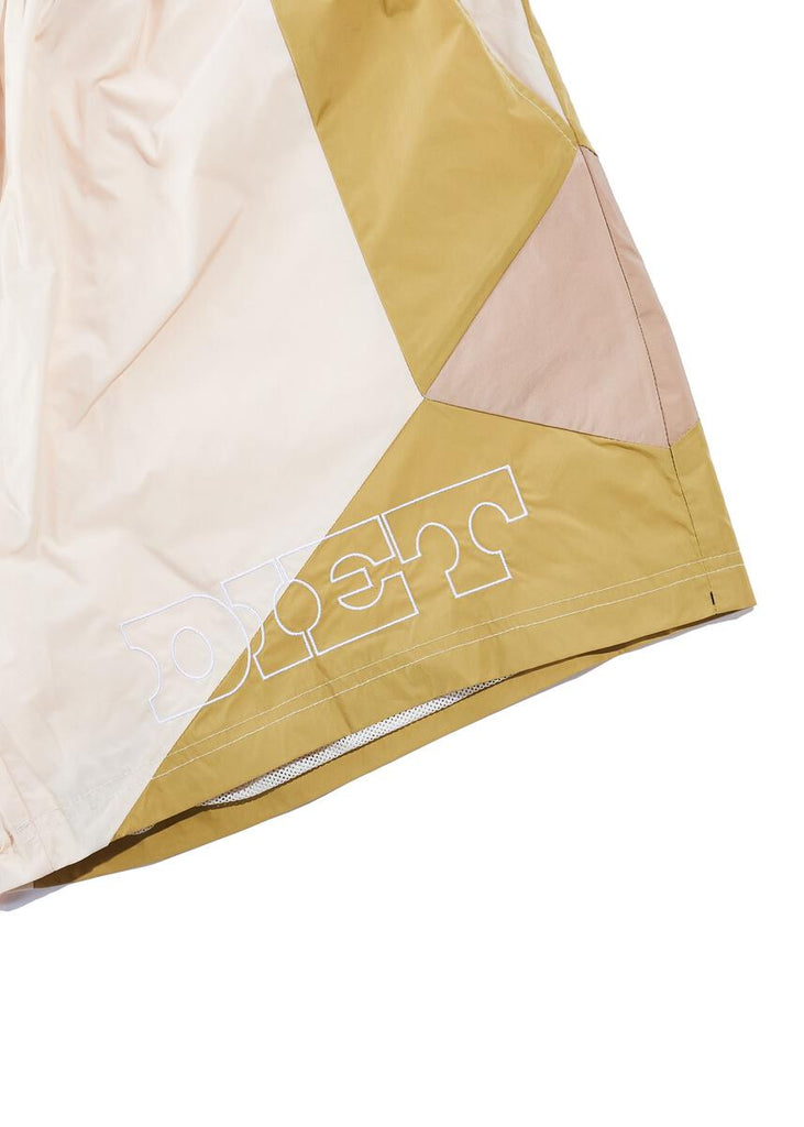 Diet Starts Monday Panel Nylon Short - Tan