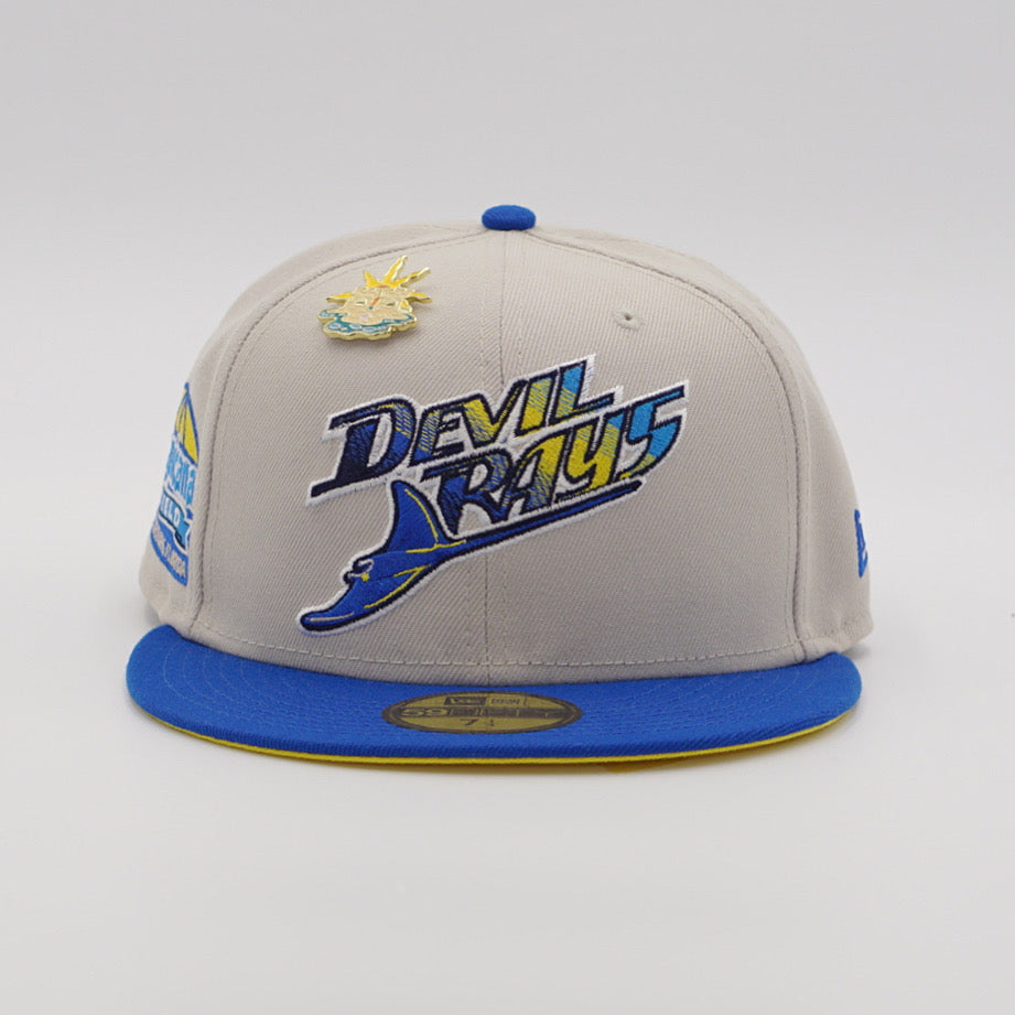 FRESH RAGS X NEW ERA 59FIFTY Tampa Bay Rays Tropicana SIDE PATCH