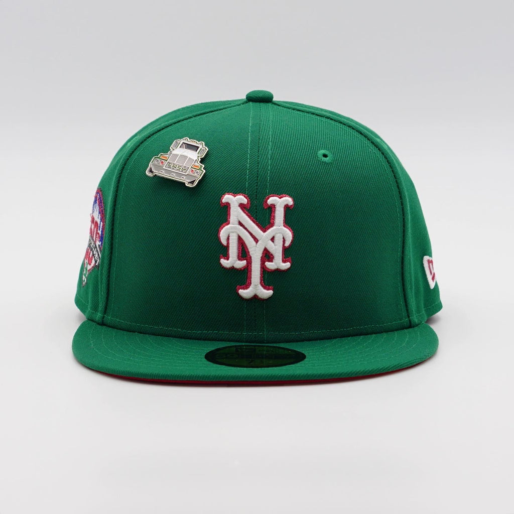 Melodieus nakomelingen Slang NEW ERA CAP 59FIFTY New York Mets 50th Anniversary SIDE PATCH "HOLIDAY –  Fresh Rags FL