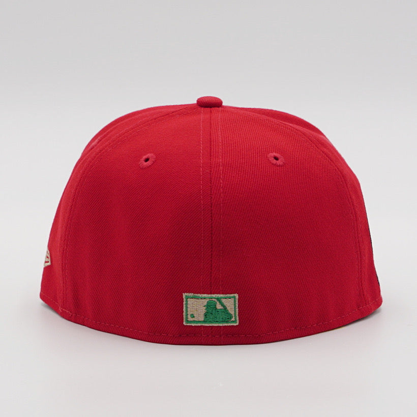 Fresh Rags X New Era 59Fifty Anaheim Angels 50th Anniversary Side Patch Pink UV