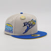 FRESH RAGS X NEW ERA 59FIFTY Tampa Bay Rays Tropicana SIDE PATCH Yellow UV 