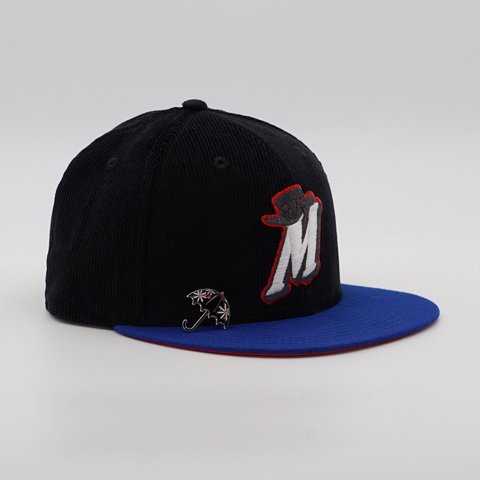 New Era Cap 59Fifty MiLB High Desert Mavericks Corduroy 2 tone No Side Patch FR Exclusive