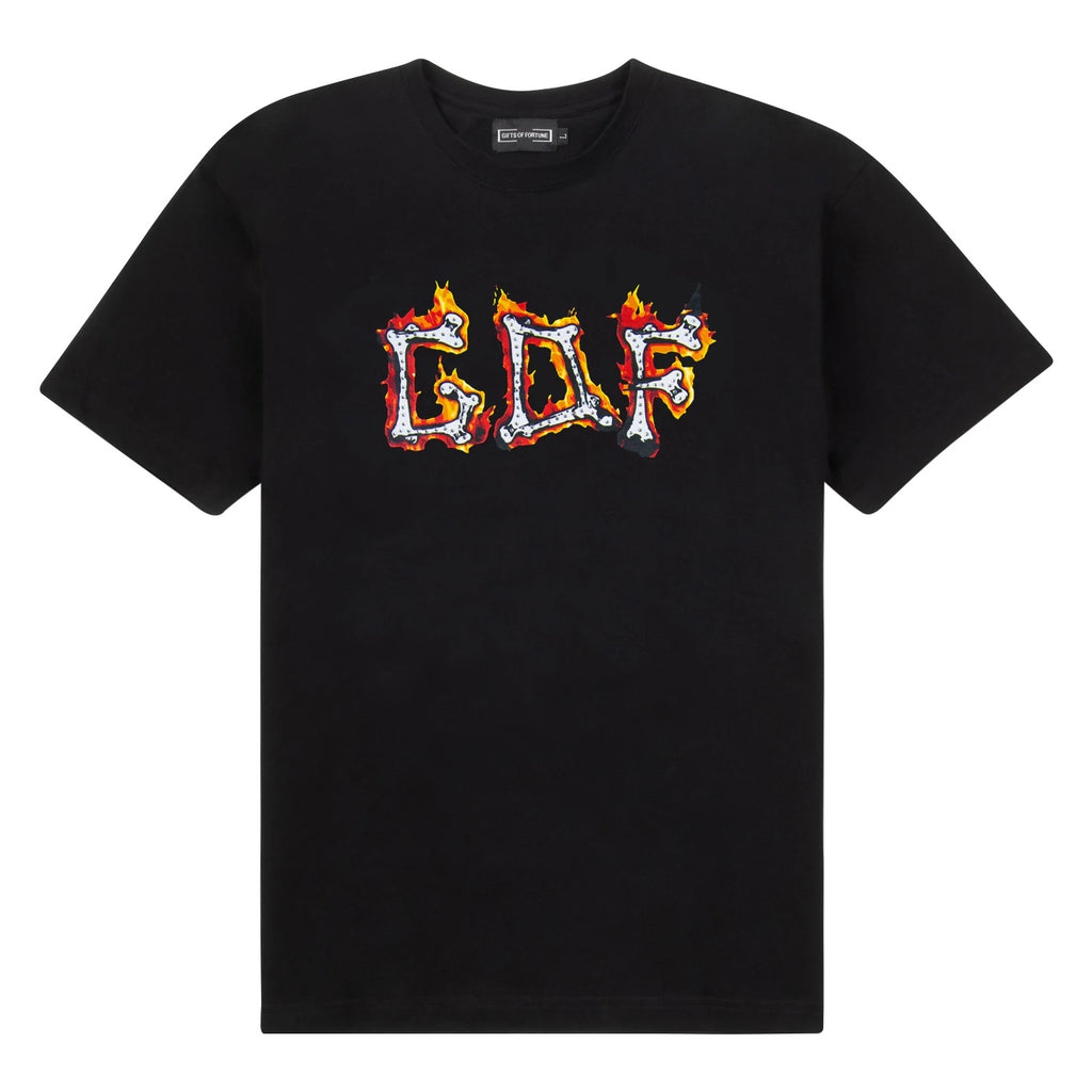 Gifts Of Fortune G-Flames "Swarovski Crystals" SS Tee