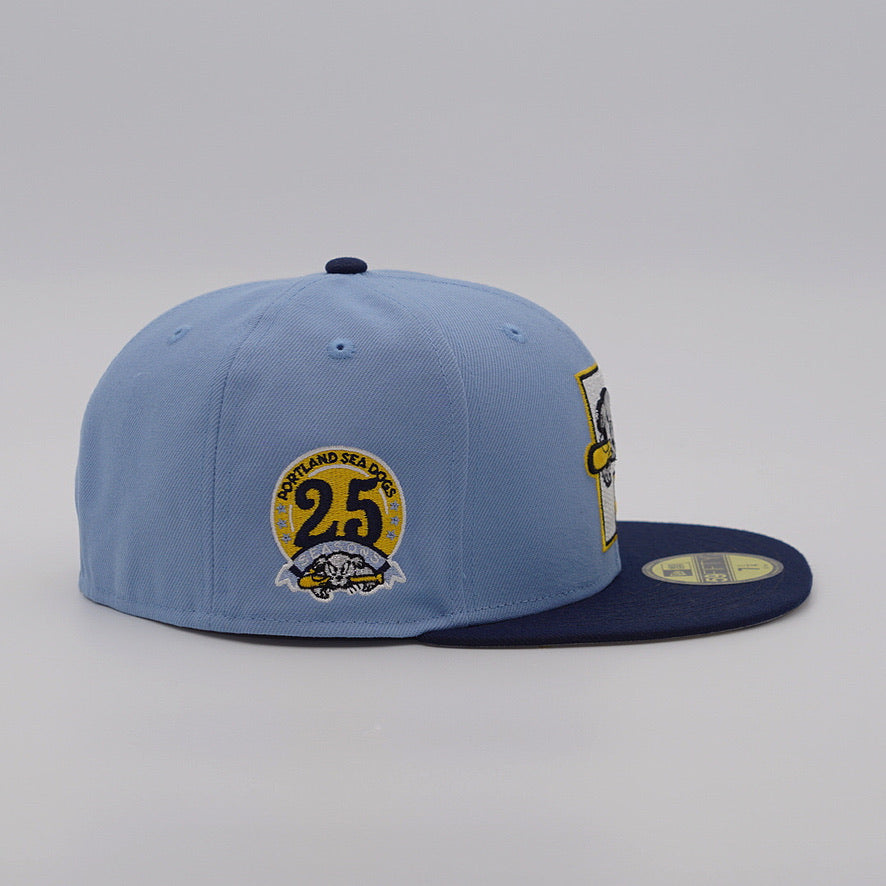 Portland Sea Dogs COPA Blue-Pink Fitted Hat by New Era