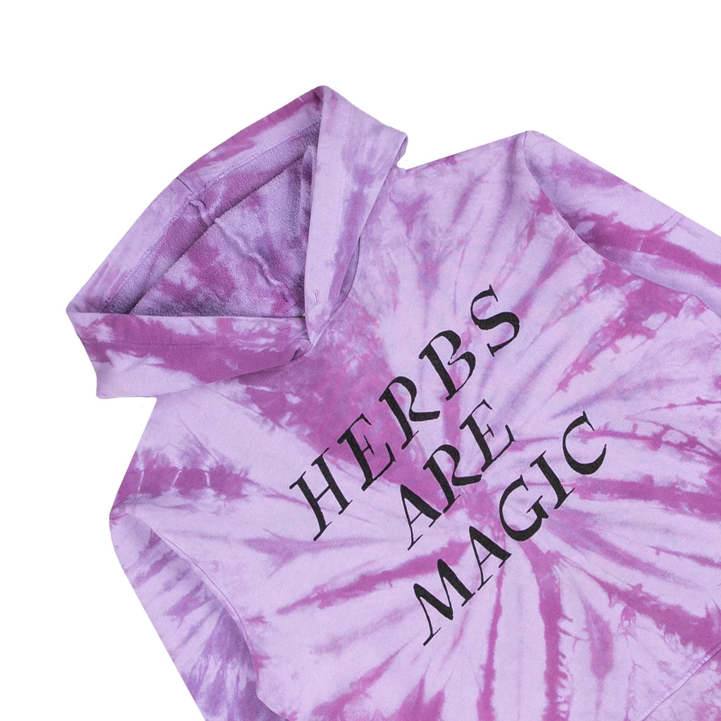 CRFTD Herbs are magic Tie Dye Pullover Hoodie