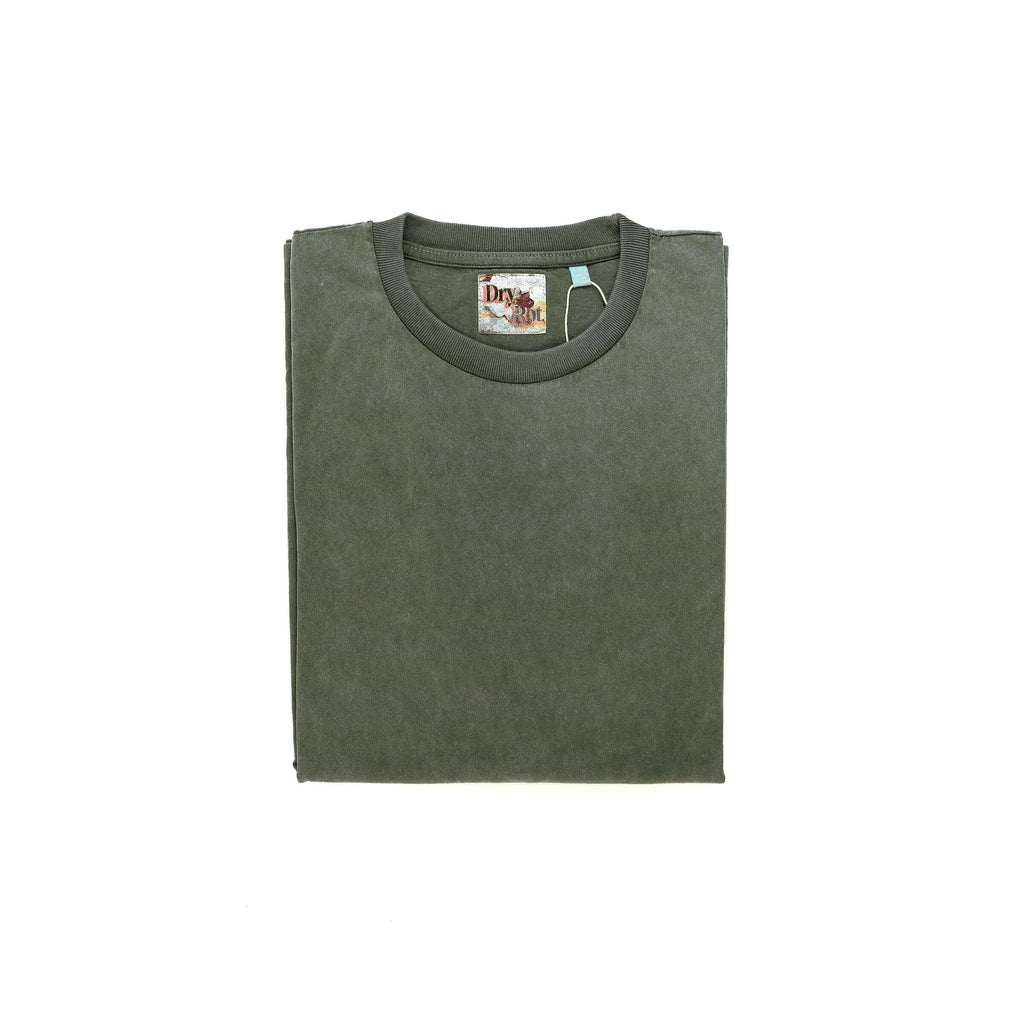 Dry Rot Classic Vintage Wash SS Tee - Lush Green