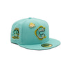 FRESH RAGS X NEW ERA 59FIFTY Clearwater Threshers 30 Years SIDE PATCH Dark Green UV