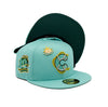 FRESH RAGS X NEW ERA 59FIFTY Clearwater Threshers 30 Years SIDE PATCH Dark Green UV