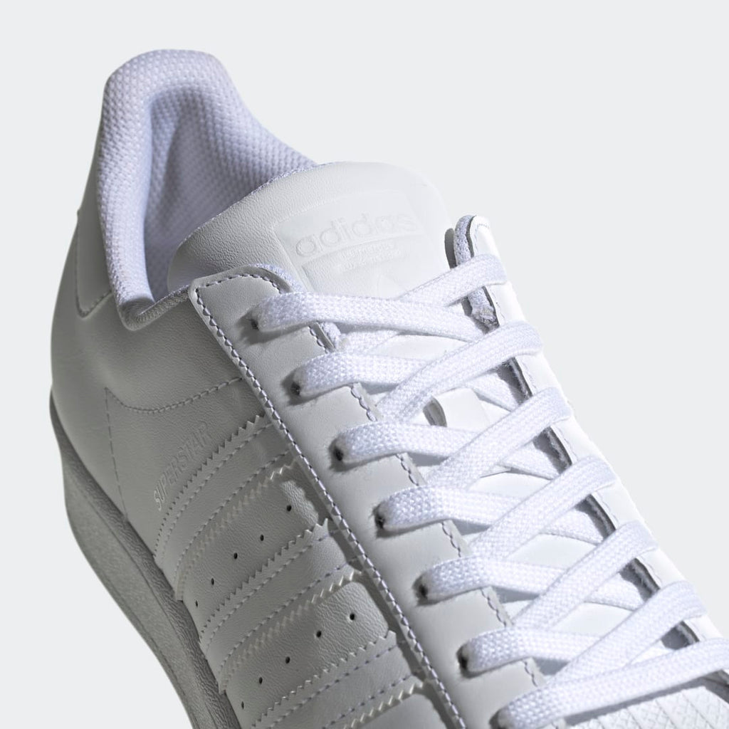 Rise and Shine Adidas Superstar shoes