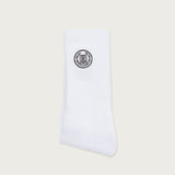 Honor The Gift Crest Rib Crew Socks - White