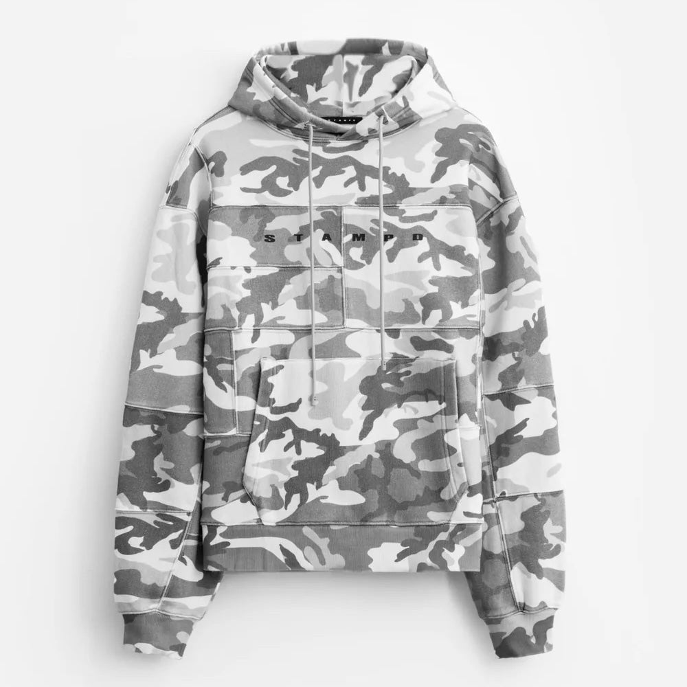 【STAMPD】CAMO PATCHWORK HOODIE Stampd Camo Patchwork Pullover Hoodie – Fresh Rags FL