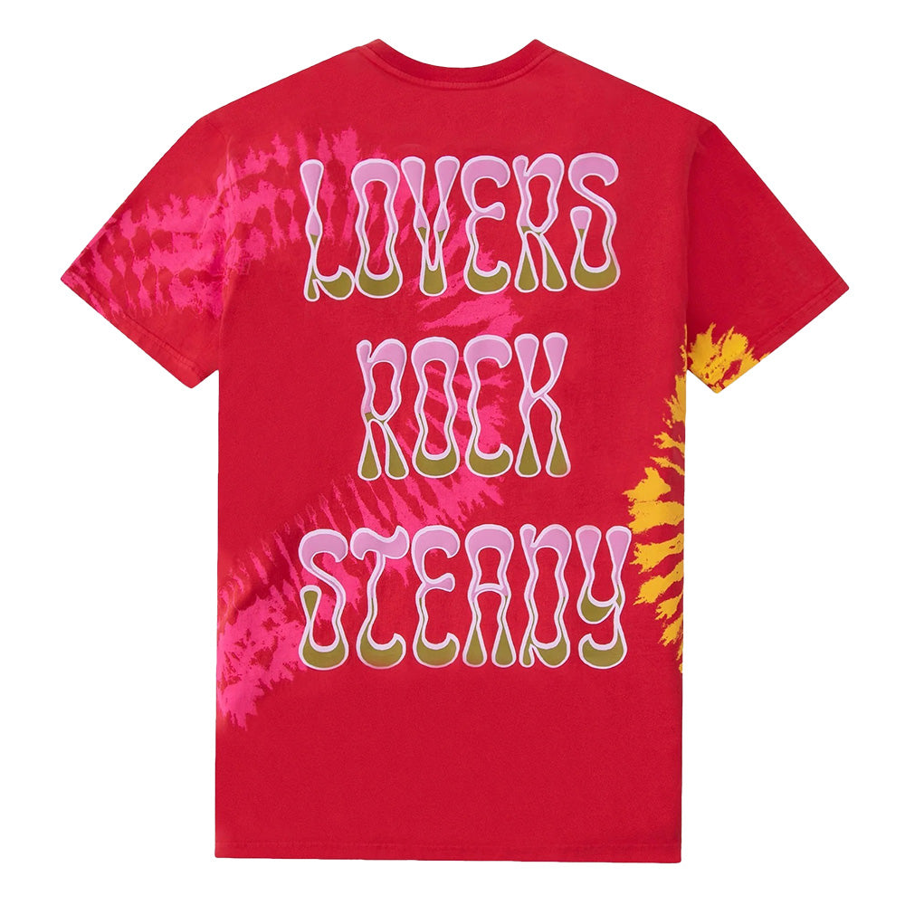 Paper Planes  Lovers Rock Steady Tee  Coral Red  200224
