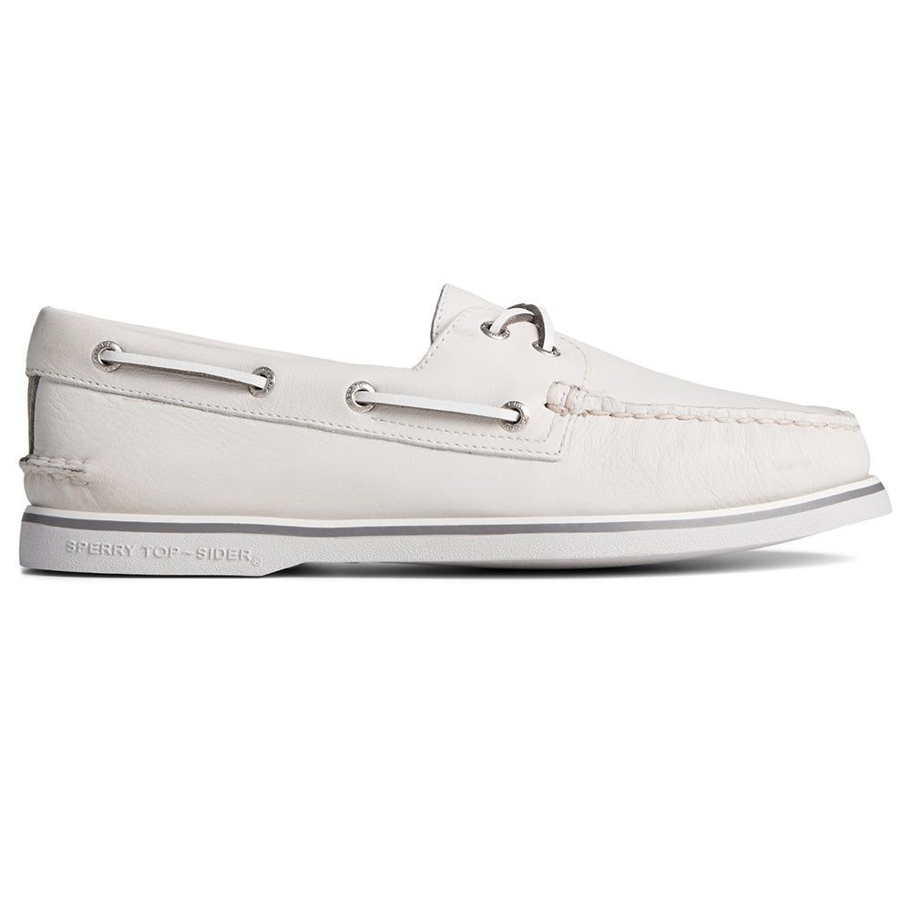 sperry gold cup white