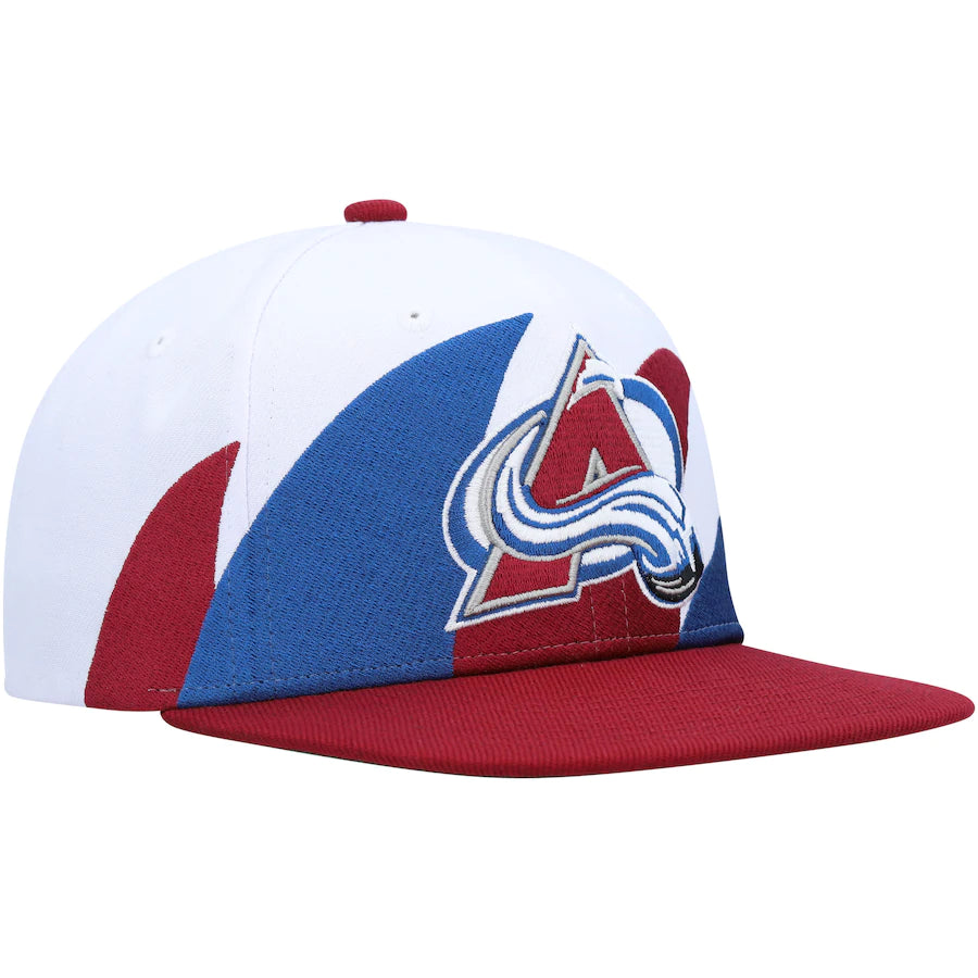 Vintage Logo Athletic Colorado Avalanche Splash Snapback Hat 