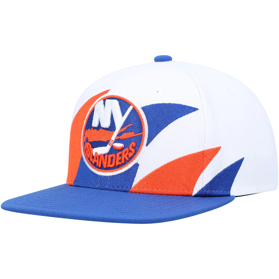New York Islanders Vintage 90s Sharktooth Snapback Fisherman Logo Cap